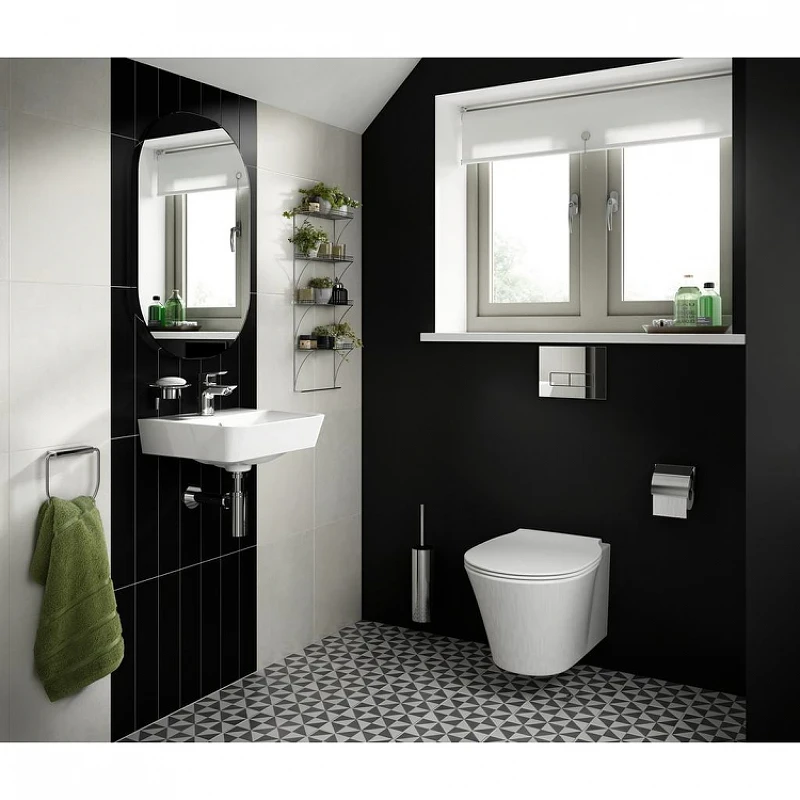 Держатель туалетной бумаги Ideal Standard Connect N1382AA с крышкой цвет Chrome / Хром