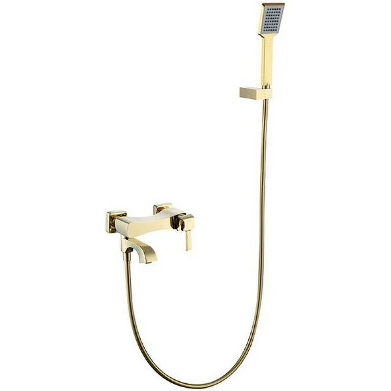 Смеситель для ванны Caprigo Diamante 50-010-oro Золото латунь на стену