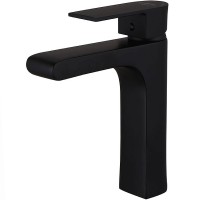 Смеситель для раковины Melodia della vita Waltz MDV30120bk Черный матовый латунь