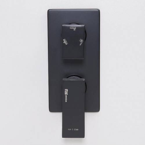 Смеситель для душа WasserKRAFT Abens 2071 Чёрный матовый