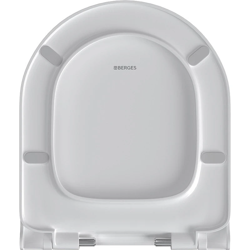 Унитаз Berges Ego XL 082138 подвесной с сиденьем Микролифт фарфор подвесной