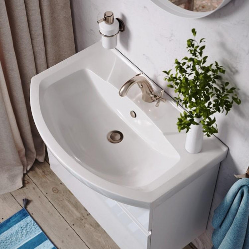 Тумба под раковину Aqwella Rodos 75 ROD01071 подвесная Белая