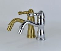 Смеситель для биде Bronze de Luxe Tiffany 1902CR Хром латунь