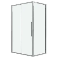 Душевой уголок Grossman Cosmo 100x100 120.K33.02.1010.10.00 профиль Хром стекло прозрачное