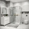 Душевой уголок Grossman Cosmo 100x100 120.K33.02.1010.10.00 профиль Хром стекло прозрачное