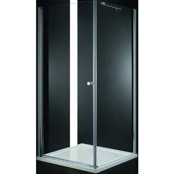 Душевой уголок Cezares Elena W-A-1 90x90 ELENA-W-A-1-90-P-Cr-R профиль Хром стекло рифленое