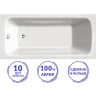 Акриловая ванна C-Bath Muse 170x80 CBQ011001 без гидромассажа