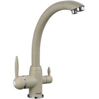 Смеситель для кухни G-Lauf GOP18-A093KS Песочный латунь на столешницу
