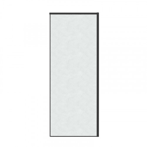 Душевая стенка Grossman Galaxy 100 200.K33.01.100.21.02 профиль Черный матовый стекло шиншилла