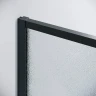 Душевая стенка Grossman Galaxy 100 200.K33.01.100.21.02 профиль Черный матовый стекло шиншилла