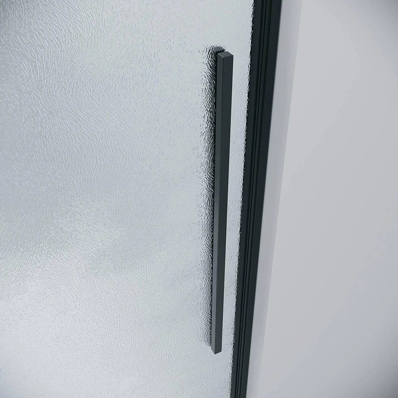 Душевая стенка Grossman Galaxy 100 200.K33.01.100.21.02 профиль Черный матовый стекло шиншилла