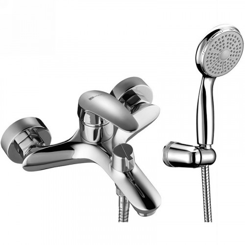 Смеситель для ванны Lemark Linara LM0414C Хром латунь на стену