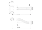 Сифон для раковины Wonzon & Woghand WW-88SS101-CR цвет Хром