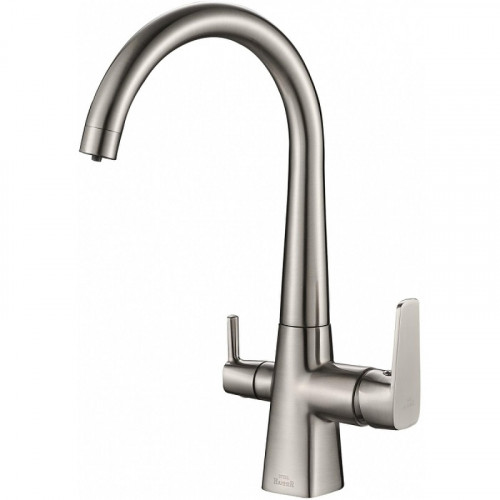 Смеситель для кухни ZorG Steel Hammer SH819SATIN Сатин