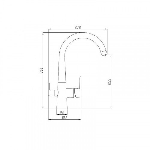 Смеситель для кухни ZorG Steel Hammer SH819SATIN Сатин