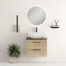 Тумба под раковину Onika Легран 60 106162 подвесная цвет Дуб галифакс