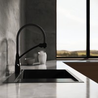 Кухонная мойка Ростовская Мануфактура Сантехники 78 MRK-7851BL-R Темный графит нержавеющая сталь встраиваемый
