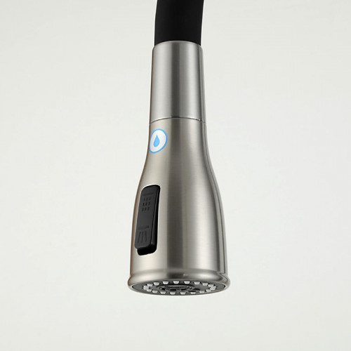 Смеситель для кухни Gappo G4399-65 Сатин Черный нержавеющая сталь