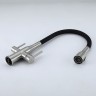 Смеситель для кухни Gappo G4399-65 Сатин Черный нержавеющая сталь