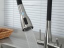 Смеситель для кухни Gappo G4399-65 Сатин Черный нержавеющая сталь