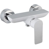 Смеситель для душа Aquanet Arctic AF520-30СW Хром Белый латунь на стену