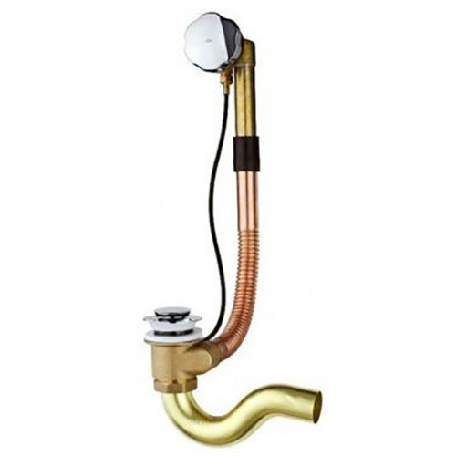 Слив-перелив Timo 8003 полуавтомат Хром