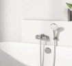Смеситель для ванны Kludi Zenta SL 486700565 Хром латунь на стену