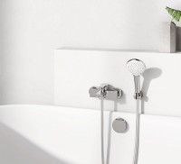 Смеситель для ванны Kludi Zenta SL 486700565 Хром латунь на стену
