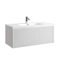 Тумба под раковину Sancos Snob R 1.0 100 SNR1.0100W подвесная цвет Bianco