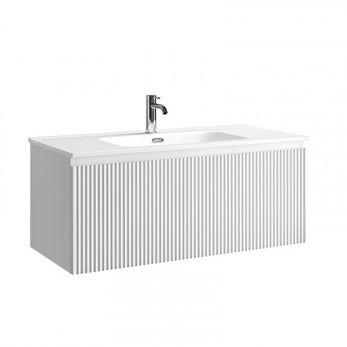 Тумба под раковину Sancos Snob R 1.0 100 SNR1.0100W подвесная цвет Bianco