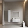 Тумба под раковину Sancos Snob R 1.0 100 SNR1.0100W подвесная цвет Bianco