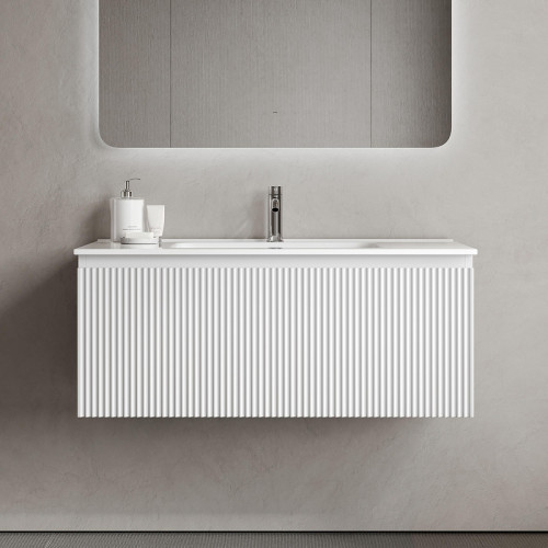 Тумба под раковину Sancos Snob R 1.0 100 SNR1.0100W подвесная цвет Bianco