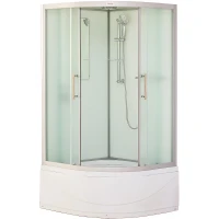 Душевая кабина Esbano ES-100CRB 100x100 ESKB100CRB без гидромассажа