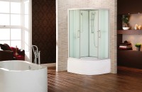 Душевая кабина Esbano ES-100CRB 100x100 ESKB100CRB без гидромассажа