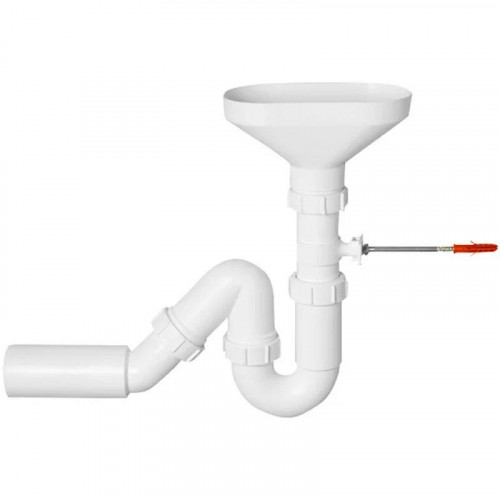 Сифон для кухонной мойки McAlpine HC8-FUN Белый