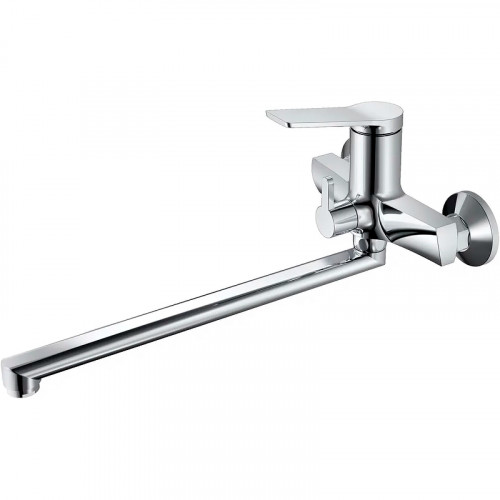 Смеситель для ванны Haiba HB22572 универсальный Хром на стену