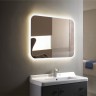 Зеркало Континент Demure 900х800 ЗЛП880 с подсветкой с сенсорным выключателем стекло