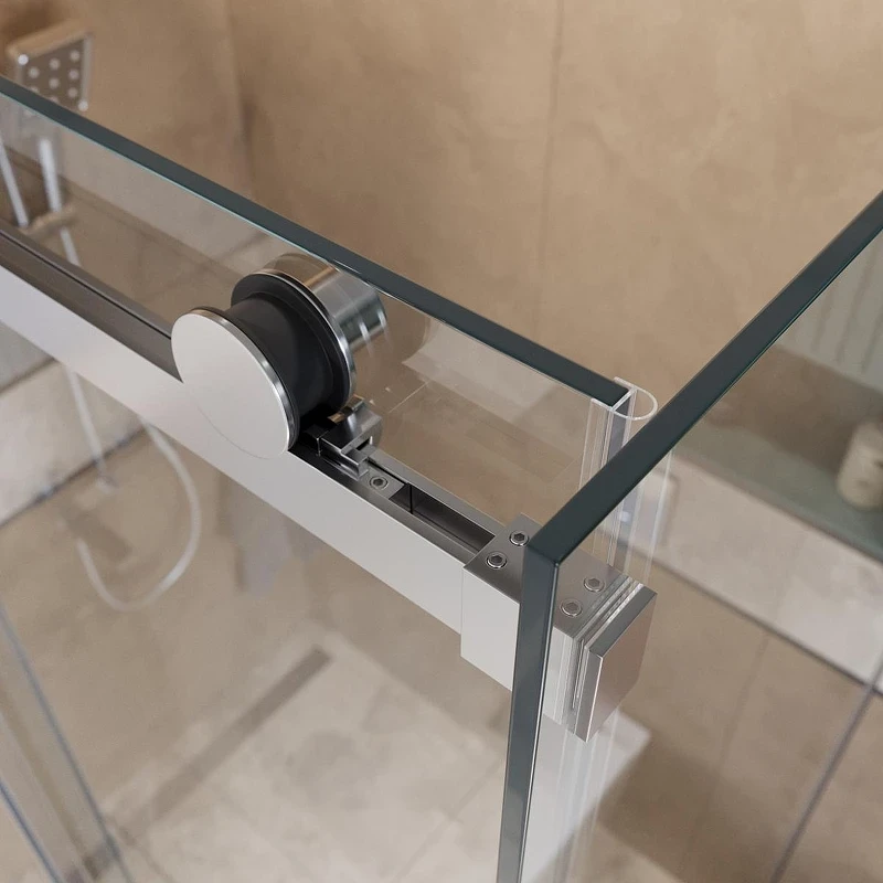 Душевой уголок BelBagno Soft Close-2 110x100 SOFT_CLOSE-2-AH-1-110/100-C-Cr профиль Хром стекло прозрачное
