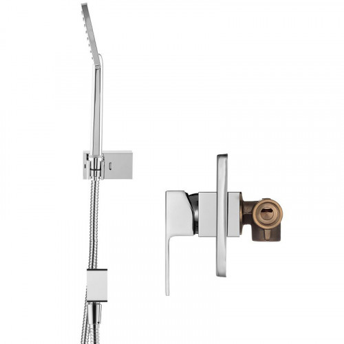 Смеситель для душа Swedbe Platta 5534 Хром латунь встраиваемый