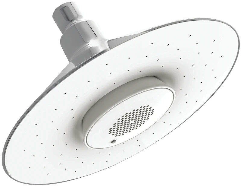 Верхний душ Jacob Delafon Moxie E99105-CP с беспроводным Bluetooth динамиком цвет Хром