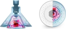 Верхний душ Jacob Delafon Moxie E99105-CP с беспроводным Bluetooth динамиком цвет Хром