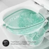 Комплект унитаза с инсталляцией AM.PM Sense FlashClean IS100151.741701 с сиденьем Микролифт и клавишей смыва Хром глянцевый фарфор подвесной