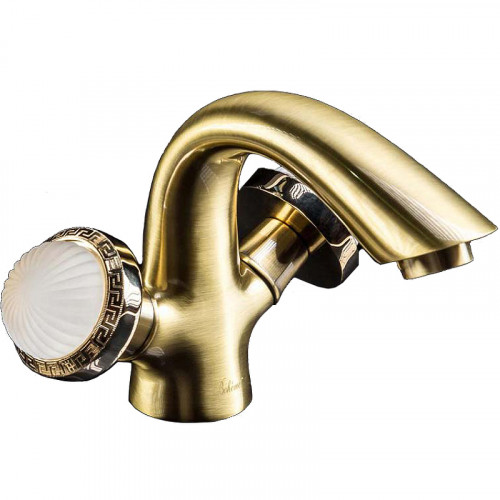 Смеситель для раковины Boheme Satine 311-ST Бронза латунь