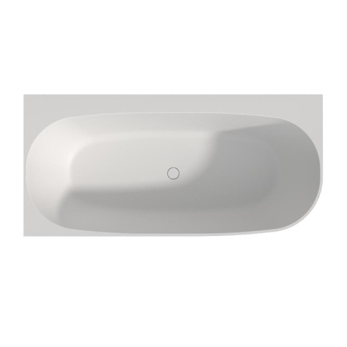 Ванна из искусственного камня Whitecross Magnet 170x80 L 0226.170080.200L цвет Белый матовый