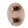 Смеситель для душа Newform X-Steel 316 69663EX.59.067 с термостатом цвет Copper Bronze