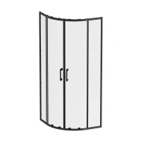 Душевой уголок AM.PM Above 80x80 W9XG-401-8080-BT профиль Черный матовый стекло прозрачное