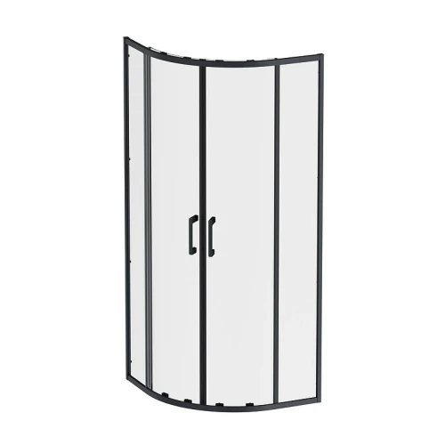 Душевой уголок AM.PM Above 80x80 W9XG-401-8080-BT профиль Черный матовый стекло прозрачное