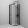 Душевой уголок AM.PM Above 80x80 W9XG-401-8080-BT профиль Черный матовый стекло прозрачное