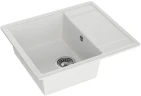 Кухонная мойка Domaci Палермо 57 PR-575-001 цвет Белый