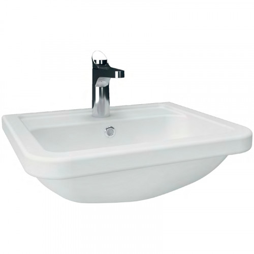 Раковина Creavit Key 50 KY050-00CB00E-0000 Белая фарфор подвесная